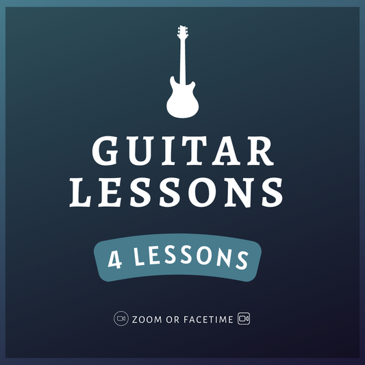 Guitar Lessons (4 x 30min)